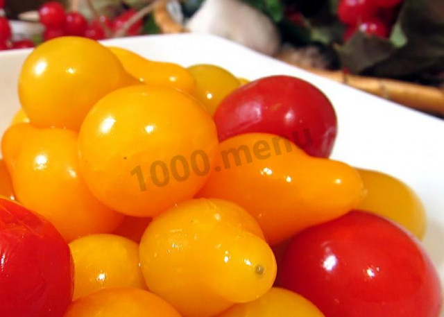 Мариновані помідори з часником і цукром рецепт з фото 