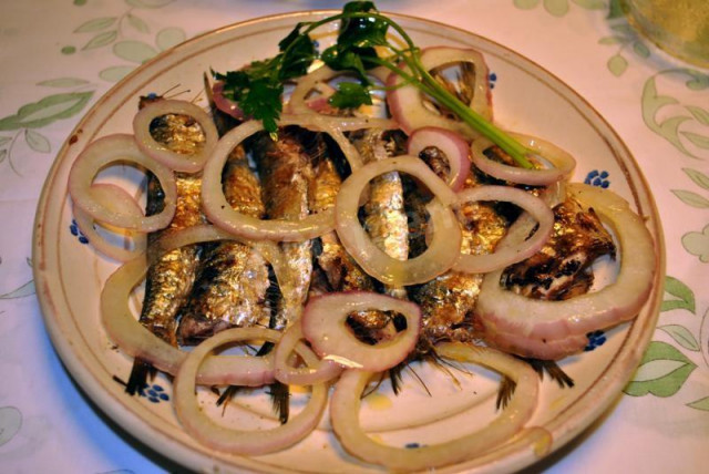 Смажені мариновані сардини рецепт з фото 