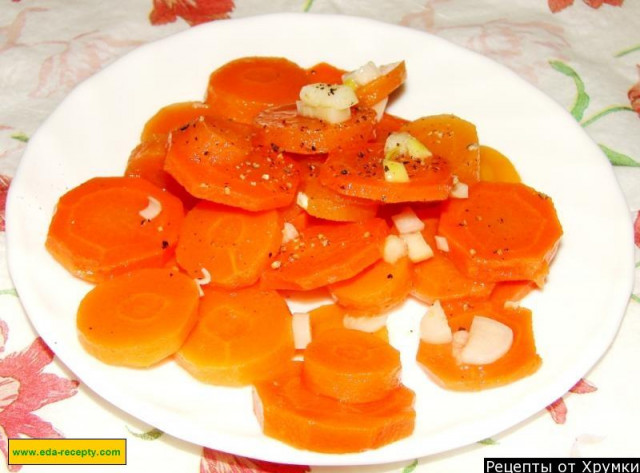 Маринована морква мідна монетка рецепт з фото покроково 