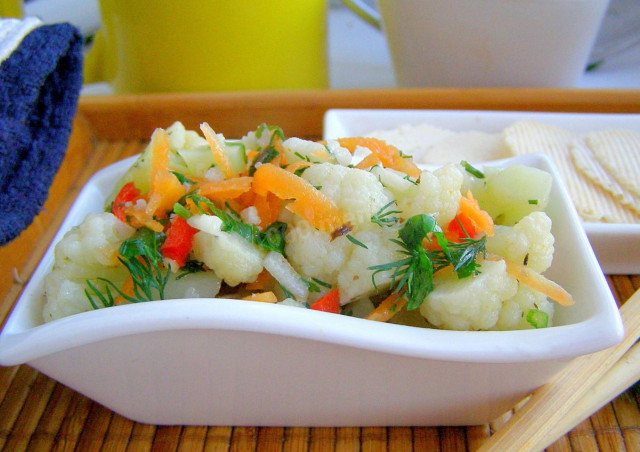 Цвітна капуста по корейськи рецепт з фото покроково 