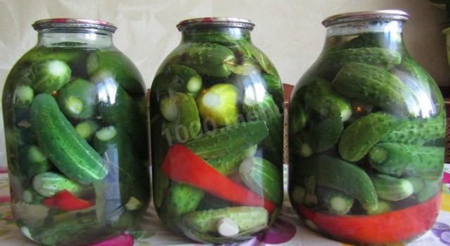 Огірки з травами і лимонною кислотою на зиму рецепт з фото покроково і відео 