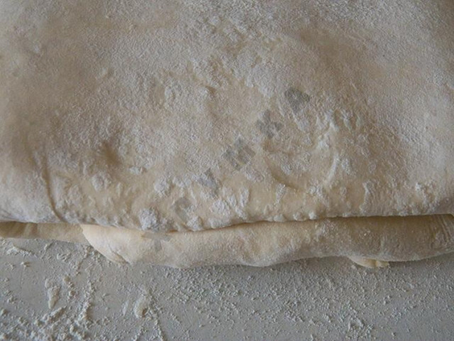 Прісне листкове тісто рецепт з фото покроково 