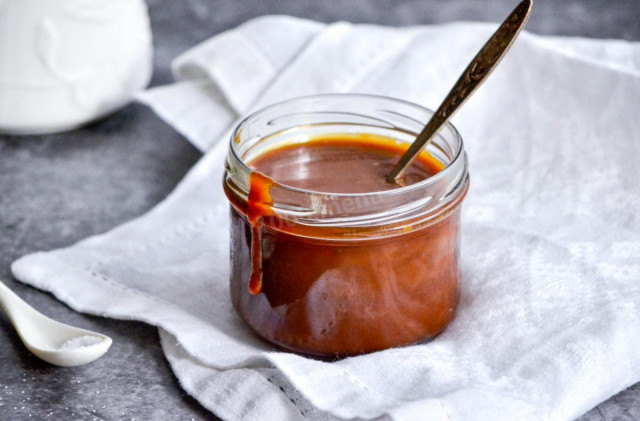 Домашня солона карамель - карамельний соус рецепт з фото покроково 