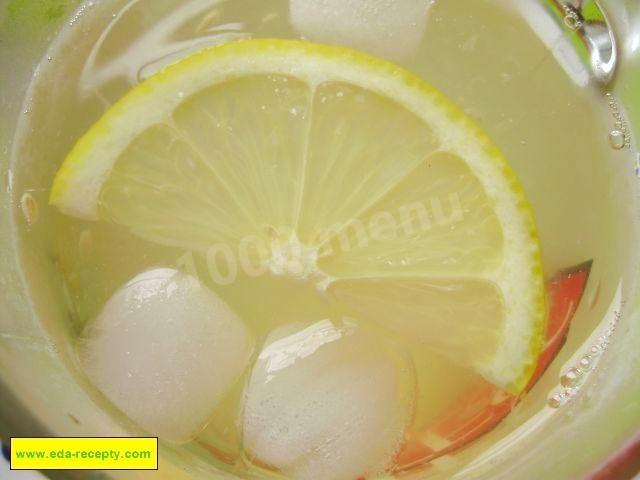 Домашній лимонад з лимона рецепт з фото покроково 