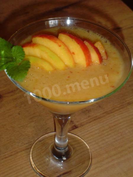 Персиково-апельсиновий коктейль рецепт з фото покроково 