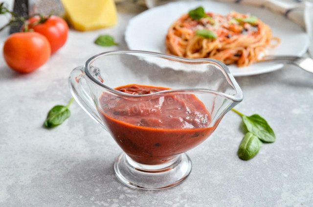 Соус для спагетті з томатної пасти рецепт з фото покроково і відео 