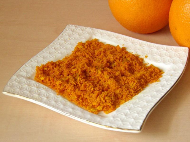 Як зробити апельсинову цедру рецепт з фото покроково 