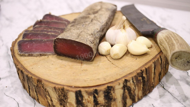 В'ялена яловичина на пшенично-соляній подушці рецепт з фото покроково і відео 