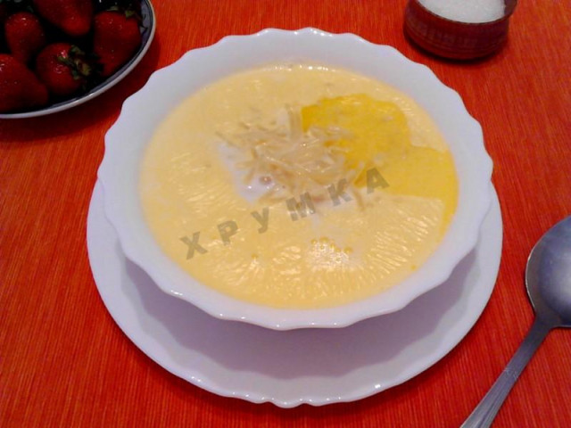 Молочний суп з локшиною рецепт з фото покроково 