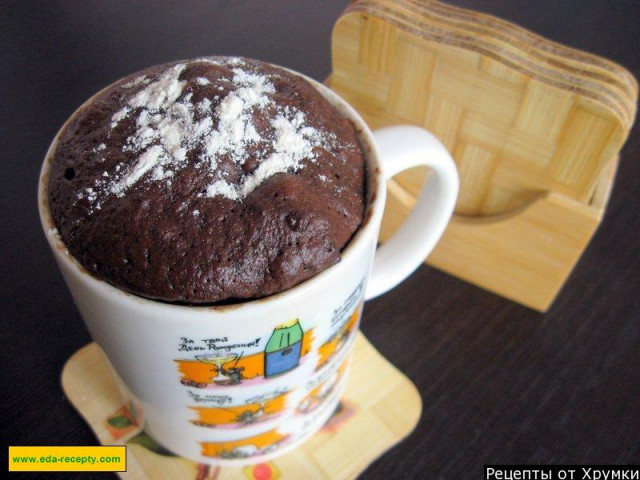 Шоколадний кекс на молоці з рослинним маслом в гуртку рецепт з фото покроково 