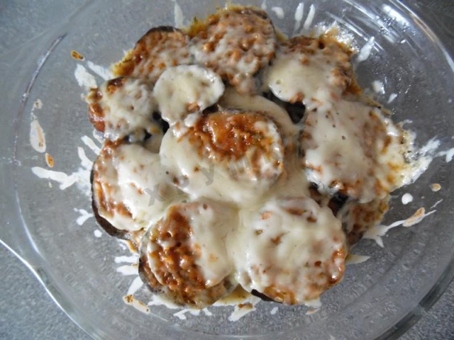 Баклажани і кабачки з сиром в мікрохвильовці рецепт з фото покроково 