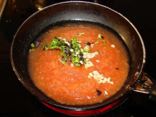 Пряний томатний соус рецепт з фото покроково 