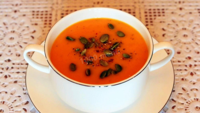 Гарбузовий крем-суп з картоплею і базиліком рецепт з фото покроково і відео 