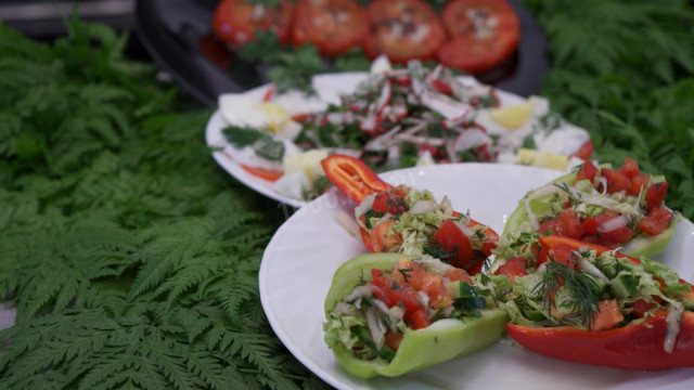 Три оригінальних овочевих салату рецепт з фото покроково і відео 