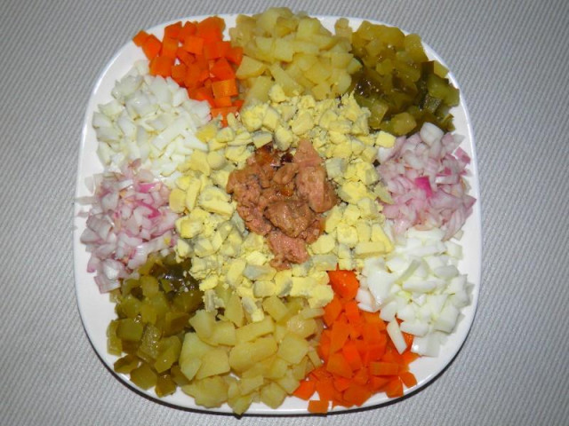 Салат Далекосхідний рецепт з фото покроково 