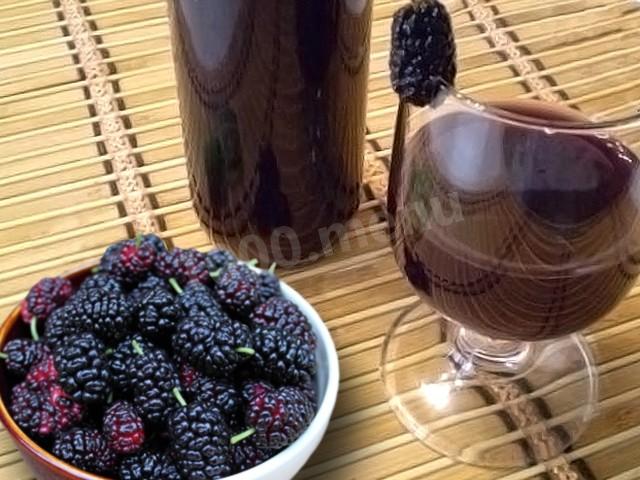 Домашнє вино з шовковиці рецепт з фото
