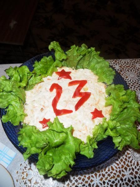 Салат курка з редькою рецепт з фото 