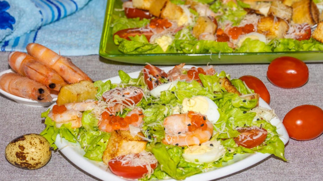 Салат з креветками, помідорами черрі і пармезаном рецепт з фото покроково і відео 