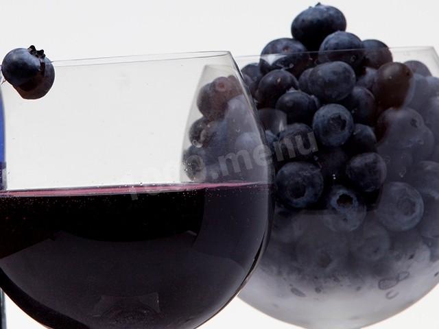 Домашнє чорничне вино з чорниці рецепт з фото 