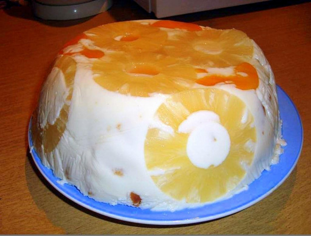 Торт ніжний ананасик рецепт з фото покроково 