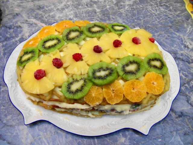 Торт Тропіканка рецепт з фото покроково 