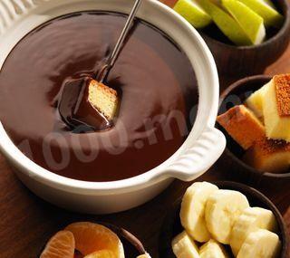 Шоколадне фондю з темним шоколадом рецепт з фото 