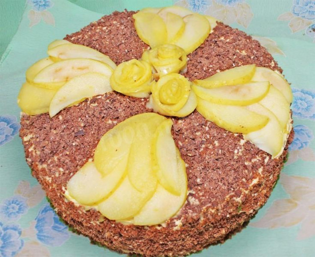 Торт Королівський сметанник рецепт з фото покроково 