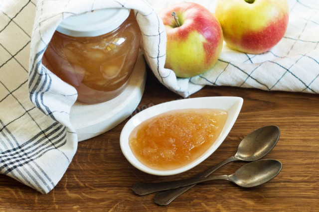 Яблучний джем з яблук на зиму і 15 схожих рецептів: фото, калорійність, відгуки 