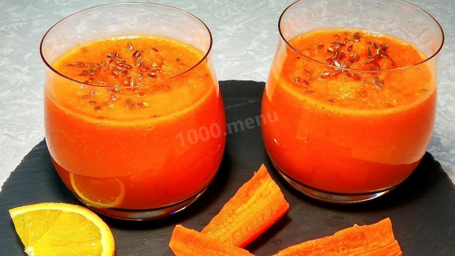 Морквяний смузі з яблуком апельсином рецепт з фото покроково і відео 