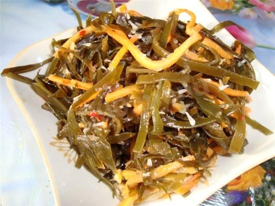 Морська капуста по корейськи рецепт з фото 