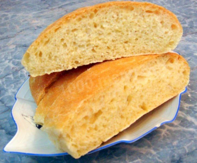 Італійський хліб чіабатта з кукурудзяним борошном рецепт з фото покроково 