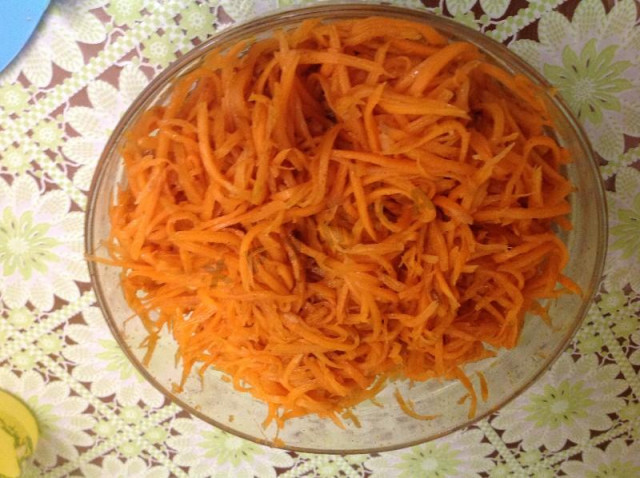 Морквина по-корейськи рецепт з фото покроково 