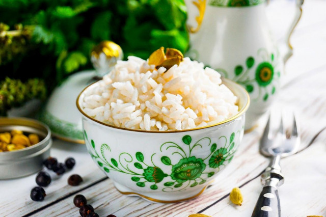 Розсипчастий рис на гарнір в мультиварці рецепт з фото покроково 