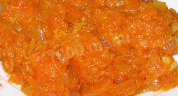 Ікра морквина цибуля рецепт з фото 