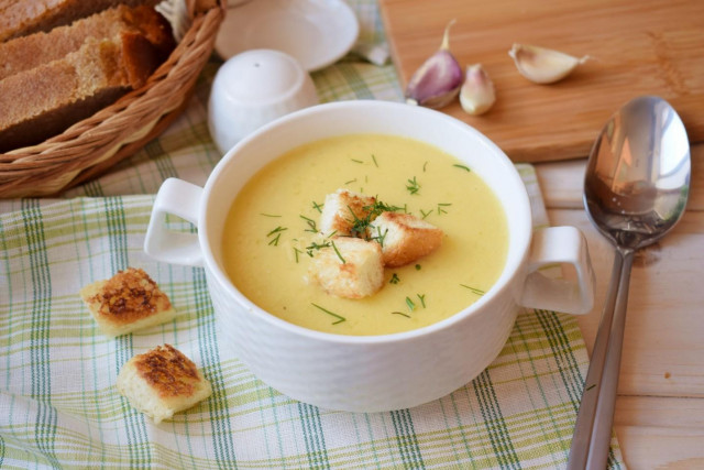 Суп пюре з кабачків і картоплі рецепт з фото покроково 