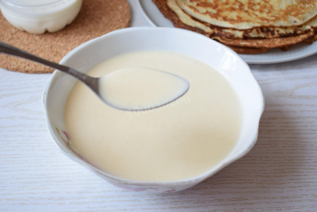 Заварне тісто для млинців на молоці рецепт з фото крок за кроком 