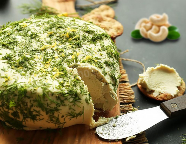 Веганський сир рецепт з фото 