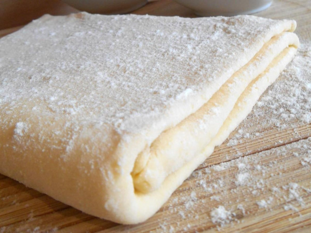 Листкове тісто для хачапурі рецепт з фото 