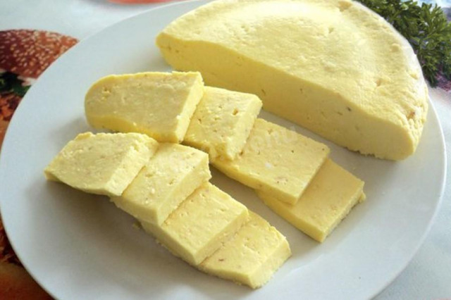 Козячий сир з пепсином рецепт з фото 
