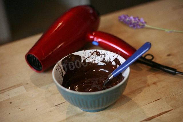 Як розтопити шоколад феном рецепт з фото 