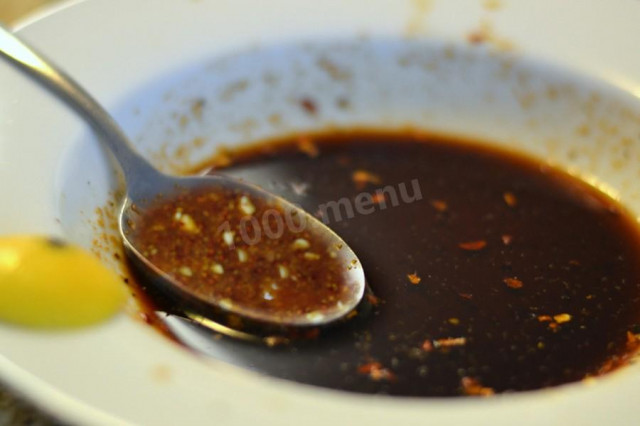 Маринад діжонська гірчиця соєвий соус мед рецепт з фото 