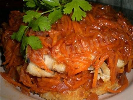 Морквяний маринад рецепт з фото 