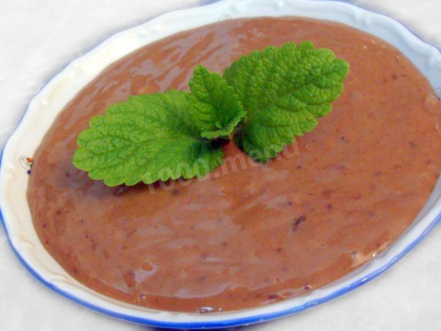 Крем шоколадно-кавовий заварний на вершковому маслі рецепт з фото покроково 