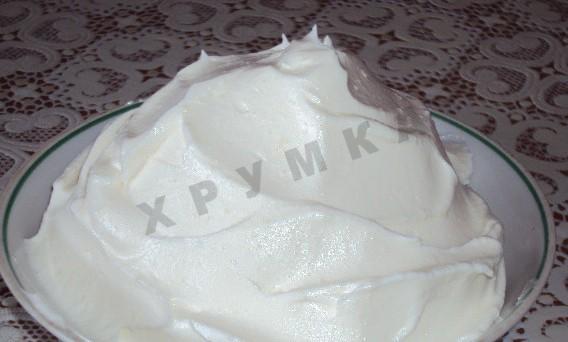 Ванільний крем із згущеного молока з білим шоколадом рецепт з фото 