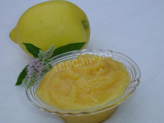 Лимонний сир - Lemon curd рецепт з фото покроково 
