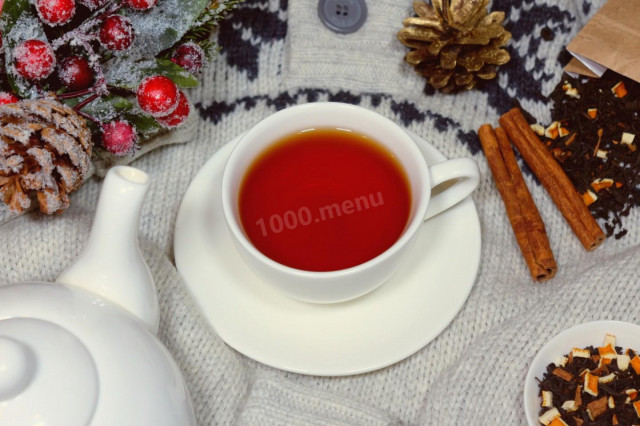 Зігріваючий зимовий чай рецепт з фото покроково 