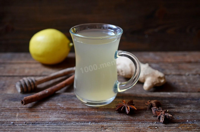 Імбирний напій з лимоном і медом для схуднення рецепт з фото покроково і відео 