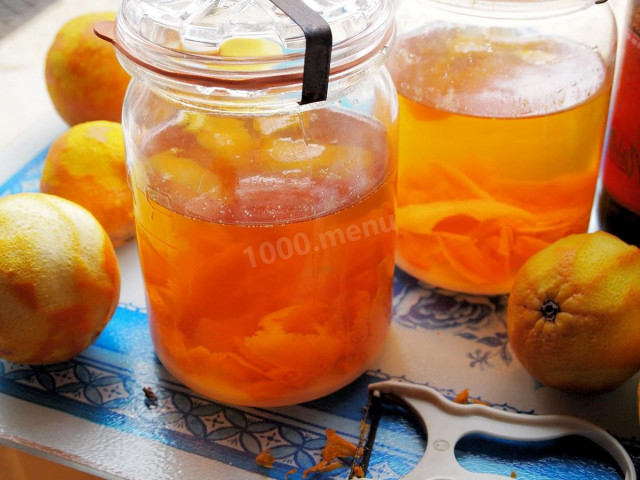 Настоянка на апельсинових кірках рецепт з фото 
