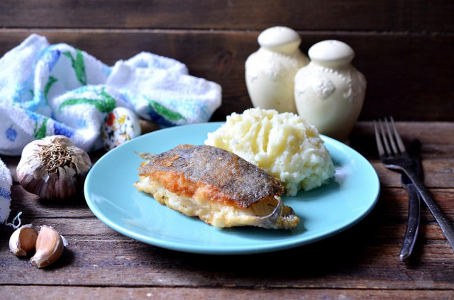Картопляне пюре з рибою рецепт з фото покроково 