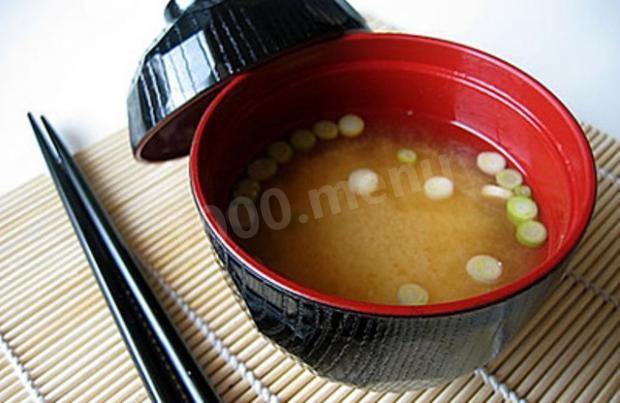 Японський суп місо з соєвим соусом і тофу рецепт з фото 